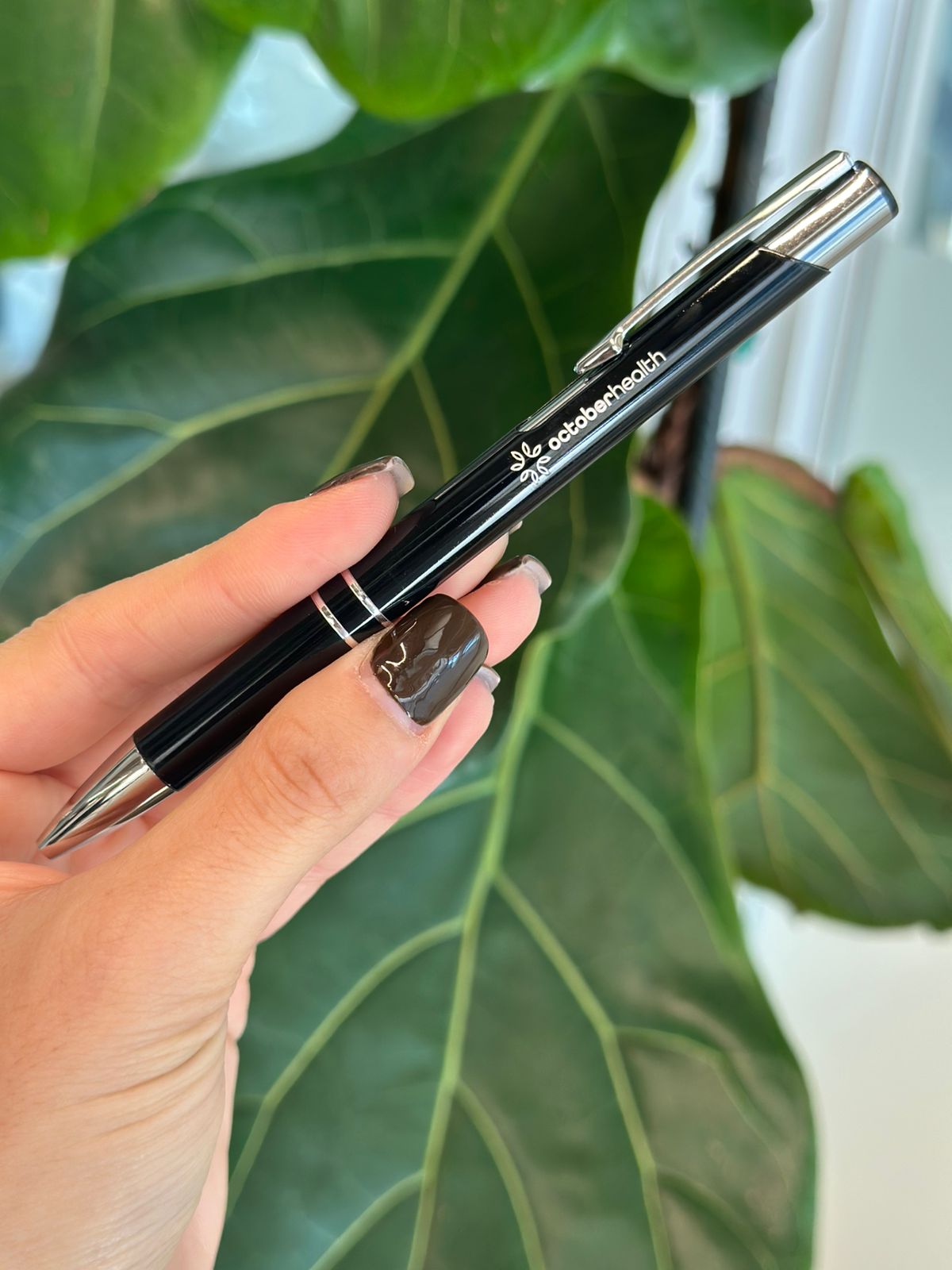 October Health branded pen